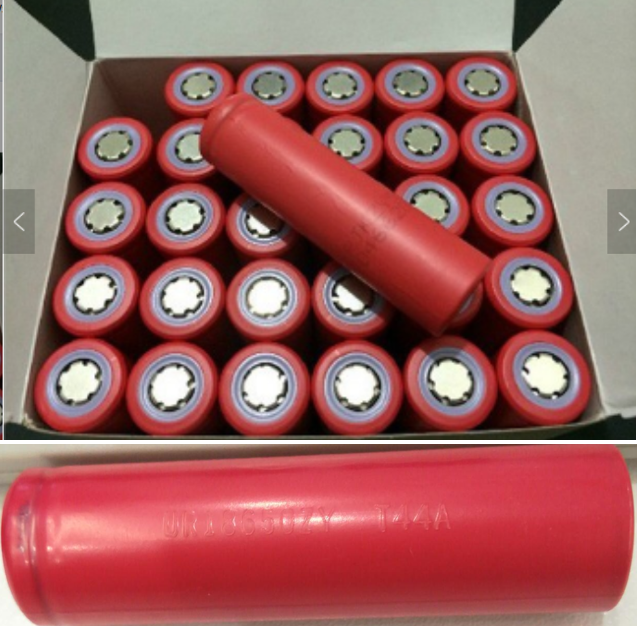 Sanyo UR18650ZY 2600mAh 3.7V Lithium Ion Rechargeable Batteries ...