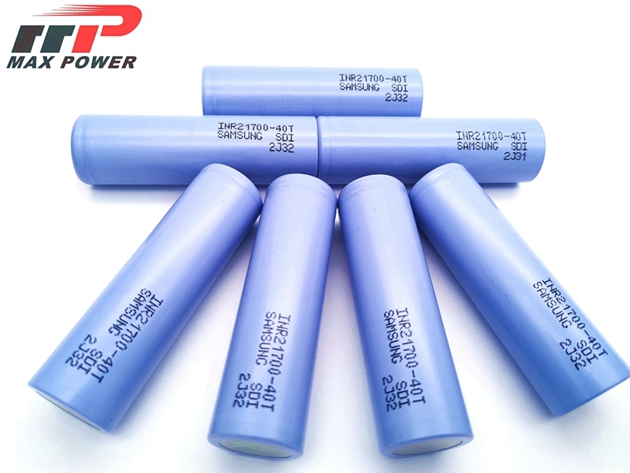 Original Samsung INR21700 40T 4000mAh 3.7V high rate discharge Lithium ...