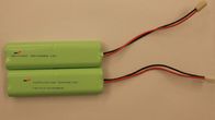 Customized NIMH Rechargeable AA Batteries 4.8V AA 2100mAh For Emergency Lighting