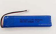 351770 MSDS UN38.3 400mAh 7.4V Lithium Polymer Battery