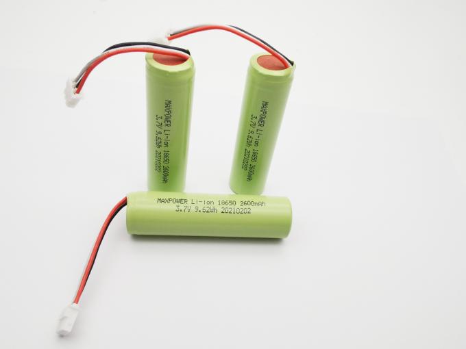 2600mAh 10K NTC ICR18650 Lithium Battery Pack 3400mAh