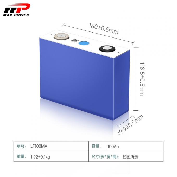 Solar Energy Storage Lifepo4 Lithium Iron Phosphate Battery 3.2V 100Ah ...