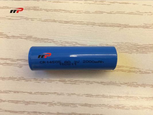 CR14505 Li-mno2 Battery 2000mAh 3.0V Primary Lithium Batteries UL CE