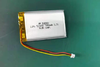IEC62133 Lithium Polymer Battery 3.7V GPS 523450 1000mAh CB lipolymer battery