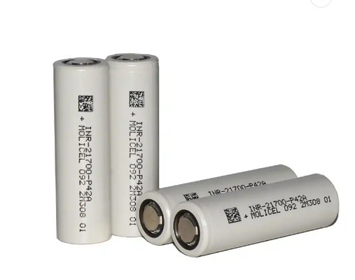 Molicel Cell Lithium Ion Rechargeable Batteries 3.7V 4200MAH 45A 21700