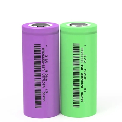 3.2V 3000Ah 26650 LiFePO4 Battery 10C Rate Rechargeable LiFePO4 Batteries