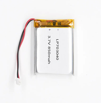 TW703040 Rechargeable 3.7v 850mah Lithium Polymer Battery KC CB Lipo Battery MSDS UN38.3