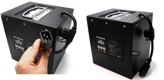 48V 24V 20AH/30AH/40/60/80AH AGV Lithium Ion Battery with CAN/RS485/RS232 Commnuications