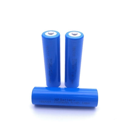 GPS Tracker 18650 2000mAh 3.7V Lithium Ion Batteries High Te 85℃ BIS IEC2133 CB