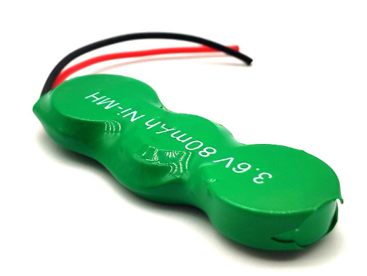 Customized 80mAh NiMH Button Cell 1.2V 2.4V 3.6V NIMH Rechargeable Batteries