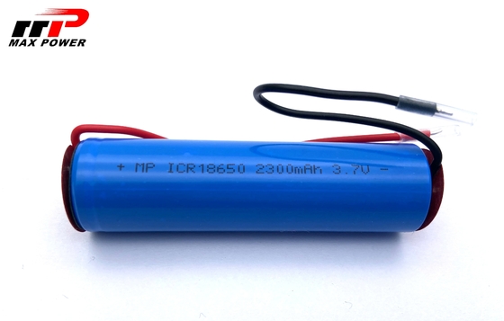 2300mAh 18650 3.7V Lithium Ion Rechargeable Batteries high teerature