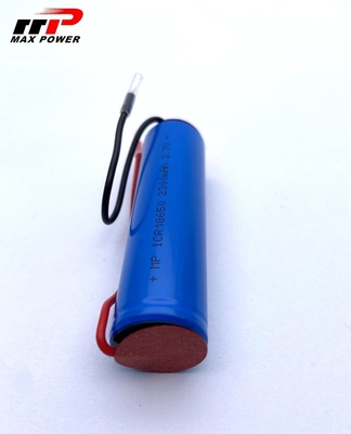 2300mAh 18650 3.7V Lithium Ion Rechargeable Batteries High Temperature Resistance