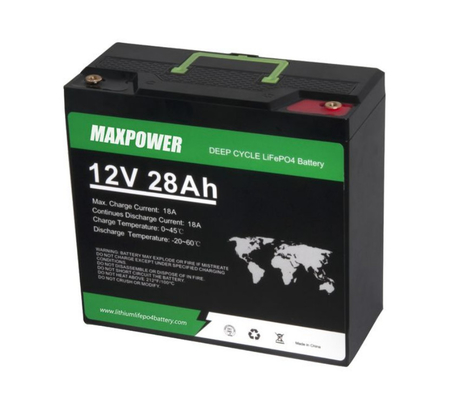 Deep Cycle Rechargeable Lithium-ion Lifepo4 Battery 12V 12.8V 24V 6ah 7ah 9ah 12ah 14ah 28ah 30ah