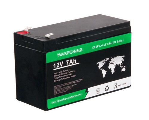 Deep Cycle Rechargeable Lithium-ion Lifepo4 Battery 12V 12.8V 24V 6ah 7ah 9ah 12ah 14ah 28ah 30ah