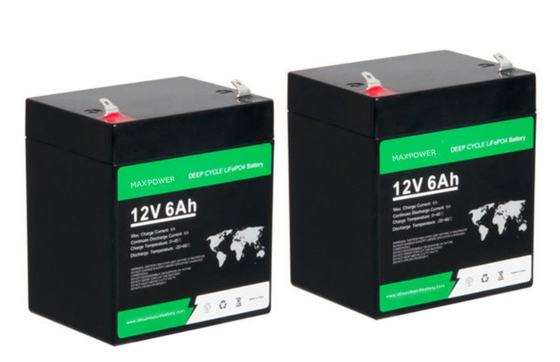 Deep Cycle Rechargeable Lithium-ion Lifepo4 Battery 12V 12.8V 24V 6ah 7ah 9ah 12ah 14ah 28ah 30ah