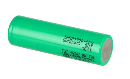 Genuine Grade A 21700 High Drain 21700 Lithium Battery 3.6V 5000mAh INR21700-50S Max 45A Discharge