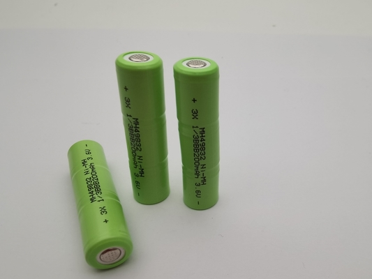 UL 3.6V 200mAh NIMH Rechargeable Batteries 1/3BBB custom nimh battery pack ready to use nimh batteries long cycle life