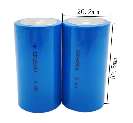 er26500 3.6v 8500mah 9ah lisocl2 battery Er26500 C size lithium battery 3.6V 9000mah primary lithium battery