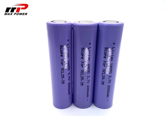 Li16650C 3.7 V 2000mah Lithium Ion Rechargeable Battery Cell OEM service CE UL CB