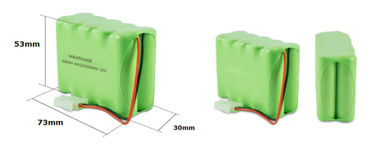 AA nimh battery pack 12V AA2000mAh 12V 2200mAh customized ermegency power supply