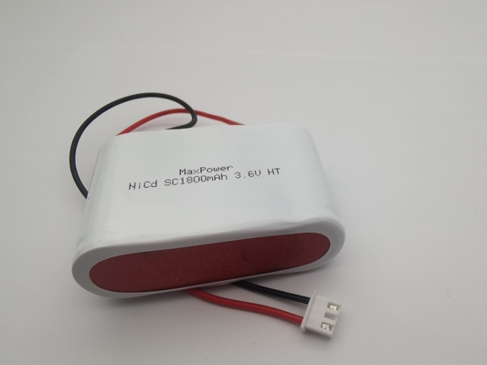 Maxpower NiCd 3.6V SC1800mAh rechargeable battery emergency light NICD batteries