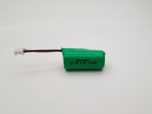 Rechargeable 110mAh 4.8V Ni-MH Button Battery Pack NiMH Button Battery 4.8V 110mAh