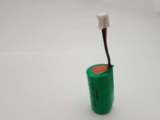 Rechargeable 110mAh 4.8V Ni-MH Button Battery Pack NiMH Button Battery 4.8V 110mAh
