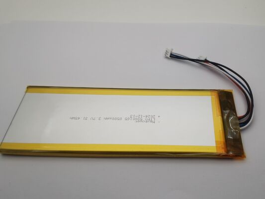8500mAh lithium polymer battery with gas gauge IC LiPolymer battery pack 5960165 3.7V 8.5AH