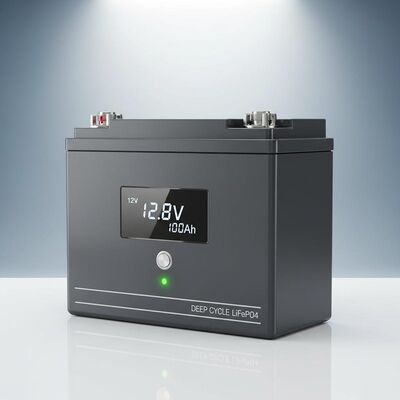 12V 100Ah Deep Cycle Lithium LiFePO4 Battery Pack with Long Life Span for RV and EV Applications