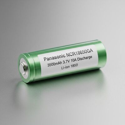Panasonic NCR18650GA 3500mAh 3.7V 10A Discharge Lithium Ion 18650 Battery
