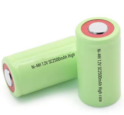 SC2500mAh 1.2V Ni-MH Rechargeable Battery with 1000 Cycles Long Life and High Capacity