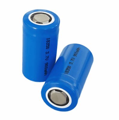 Grade A INR18350 Lithium Ion Battery 3.7V 900mAh High Capacity Rechargeable Battery