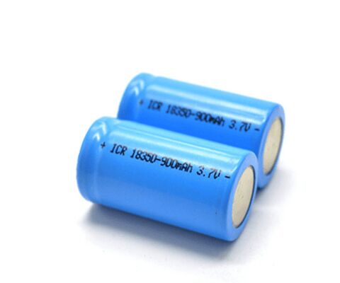 Grade A INR18350 Lithium Ion Battery 3.7V 900mAh High Capacity Rechargeable Battery