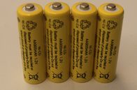 1.2V Cylindrical NICD Battery Packs AA900mAh UL CE