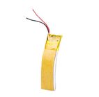 30mAh Curved Lithium Polymer Battery Bending Arc For Wristband