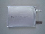20C discharge current 505070 2000 mAh Lithium polymer battery