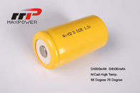 Emergency Lighting Battery NiCad D4000mAh 4.8V 70 Degree CE