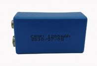High Energy Smoke Alarm CR9V 1200mAh 9.0V Li-mno2 Battery Eco-friendly