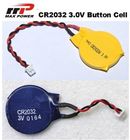 CR2032 3V Primary Lithium Battery 210mAh , High Voltage Button Cell