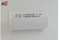 1.2V C2500mAh NiCd Rechargeable Batteries , Emergency Lighting Battery Stable