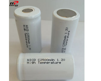 1.2V C2500mAh NiCd Rechargeable Batteries , Emergency Lighting Battery Stable