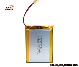 Ultra Thin Lithium Polymer Battery 114454P 3450mah 3.7V High Energy Density