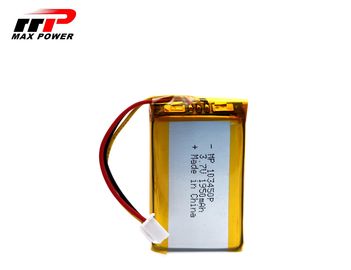 Underwater HD Camera Li Polymer Battery 103450P 1950mah 3.7V With UL CE Approval