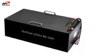 AGV High Capacity Lithium Ion Battery 48V 100Ah Communication RS485 LED SOC