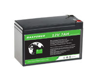 89.6wh IP55 12V 7Ah 7.2Ah Lithium LiFePo4 Battery For Solar Light