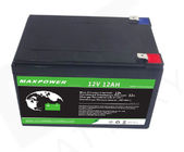 IP55 153.6wh 12V 12Ah Solar LiFePo4 battery Pack