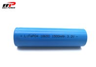 18650 1500mAh 3.2V deep cycle LiFePO4 Battery For Emergency Lighting