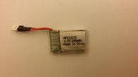 20C Discharge 240mAh 3.7V li-ion rechargeable battery for Electronic toys
