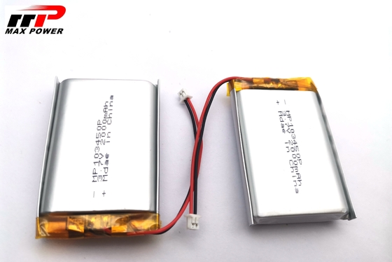 103450P 2000mah 3.7V Li Polymer Battery With UL CE Approval