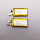 Aluminum Plastic Li Polymer Battery 752950 1200mah 0.2C With UL IEC62133